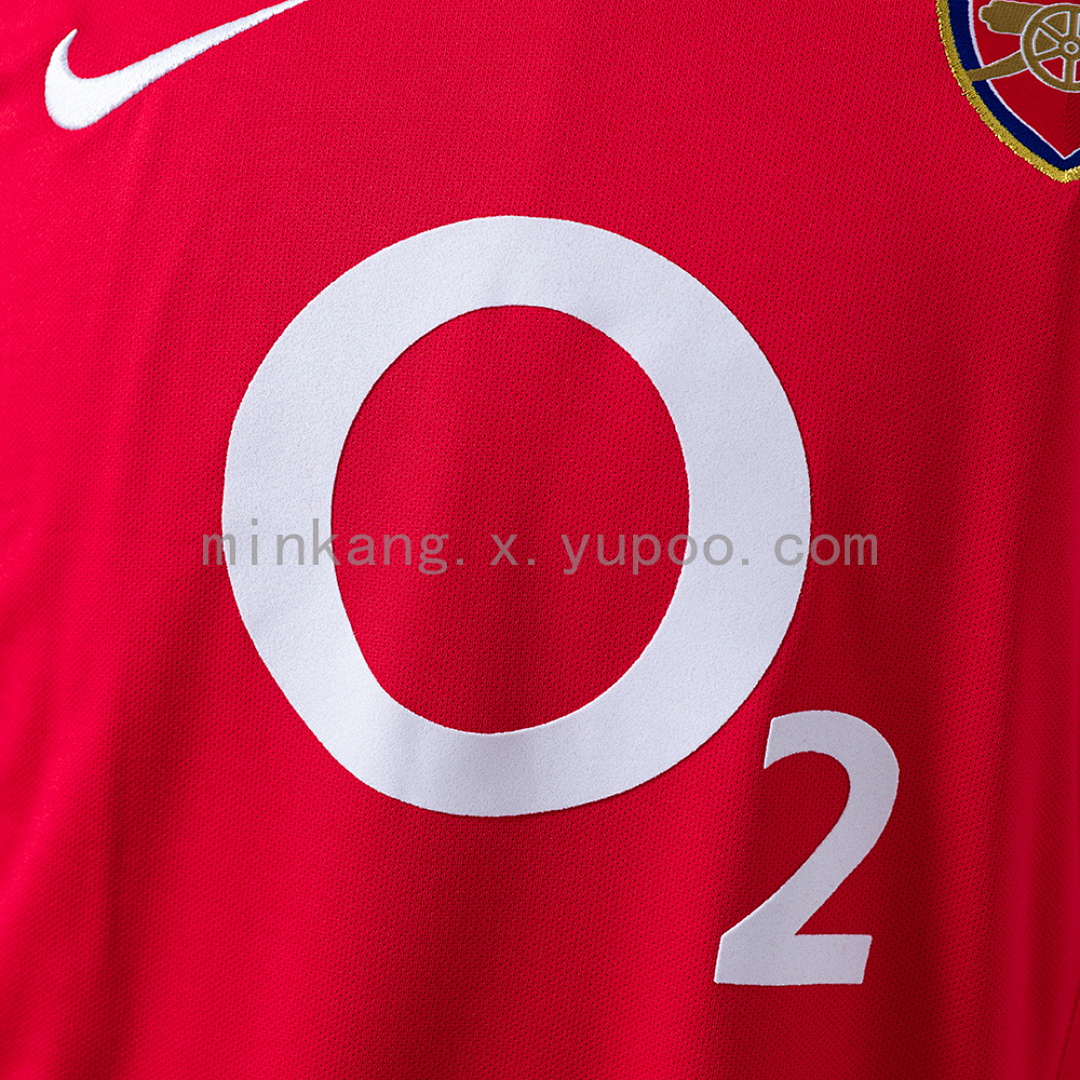 Retro 02/04 Arsenal home S-XXL 5