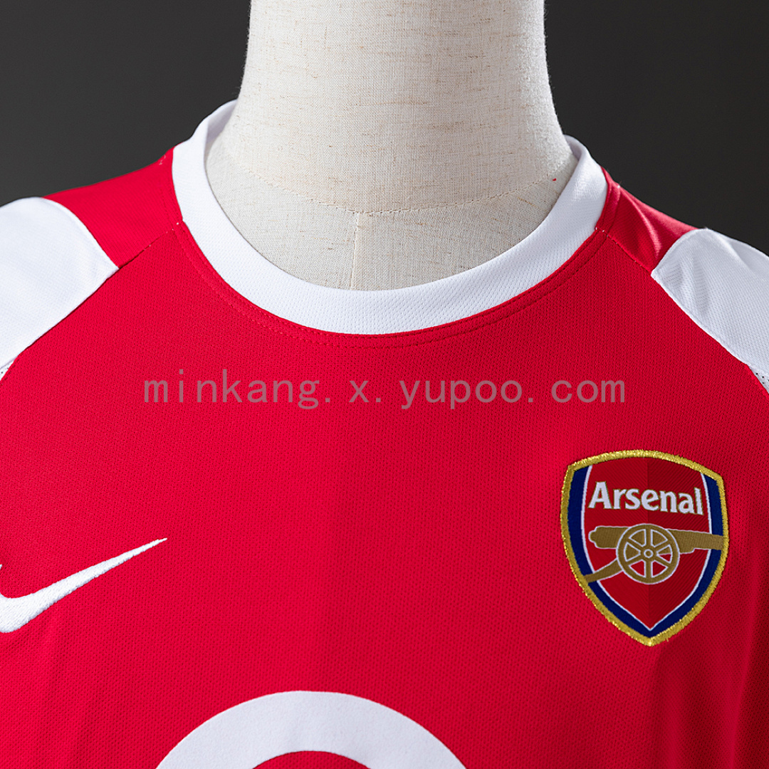 Retro 02/04 Arsenal home S-XXL 4