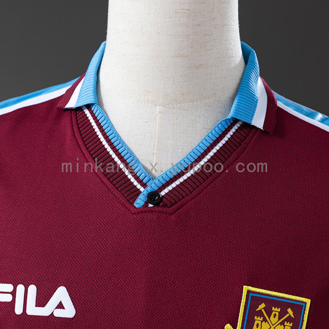 Retro 99/01 West Ham United home S-XXL 8