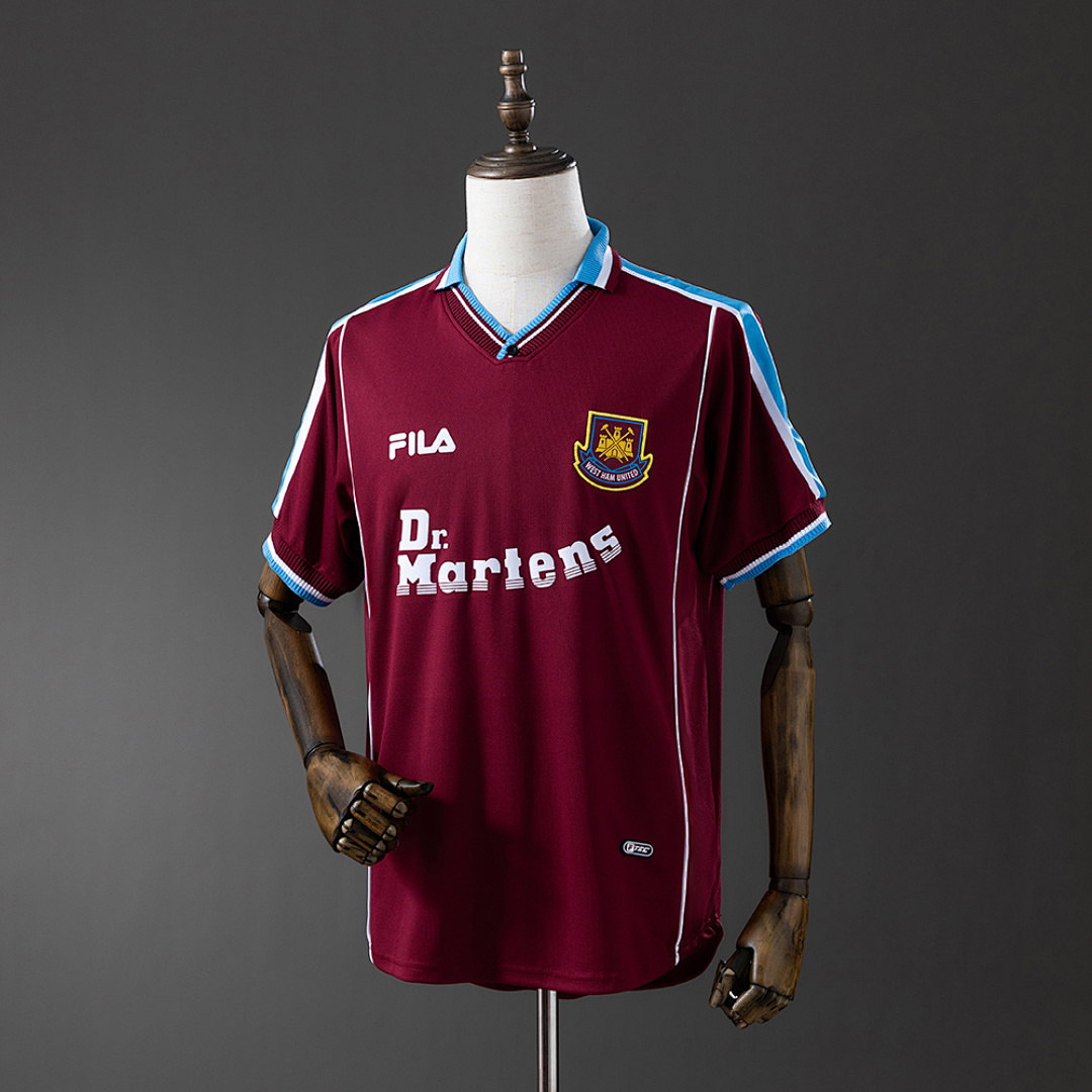 Retro 99/01 West Ham United home S-XXL 10