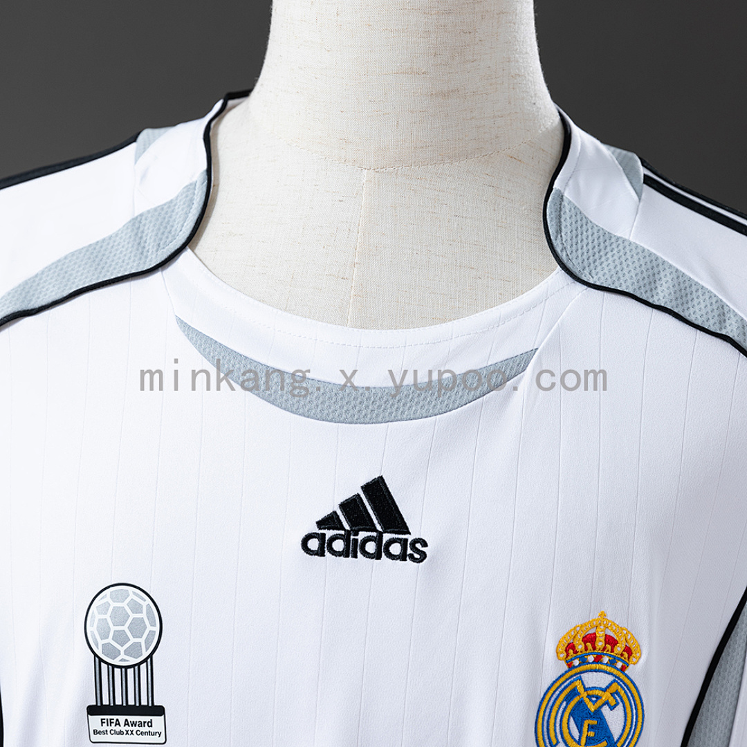 Retro Real Madrid 06/07 home S-XXL 4