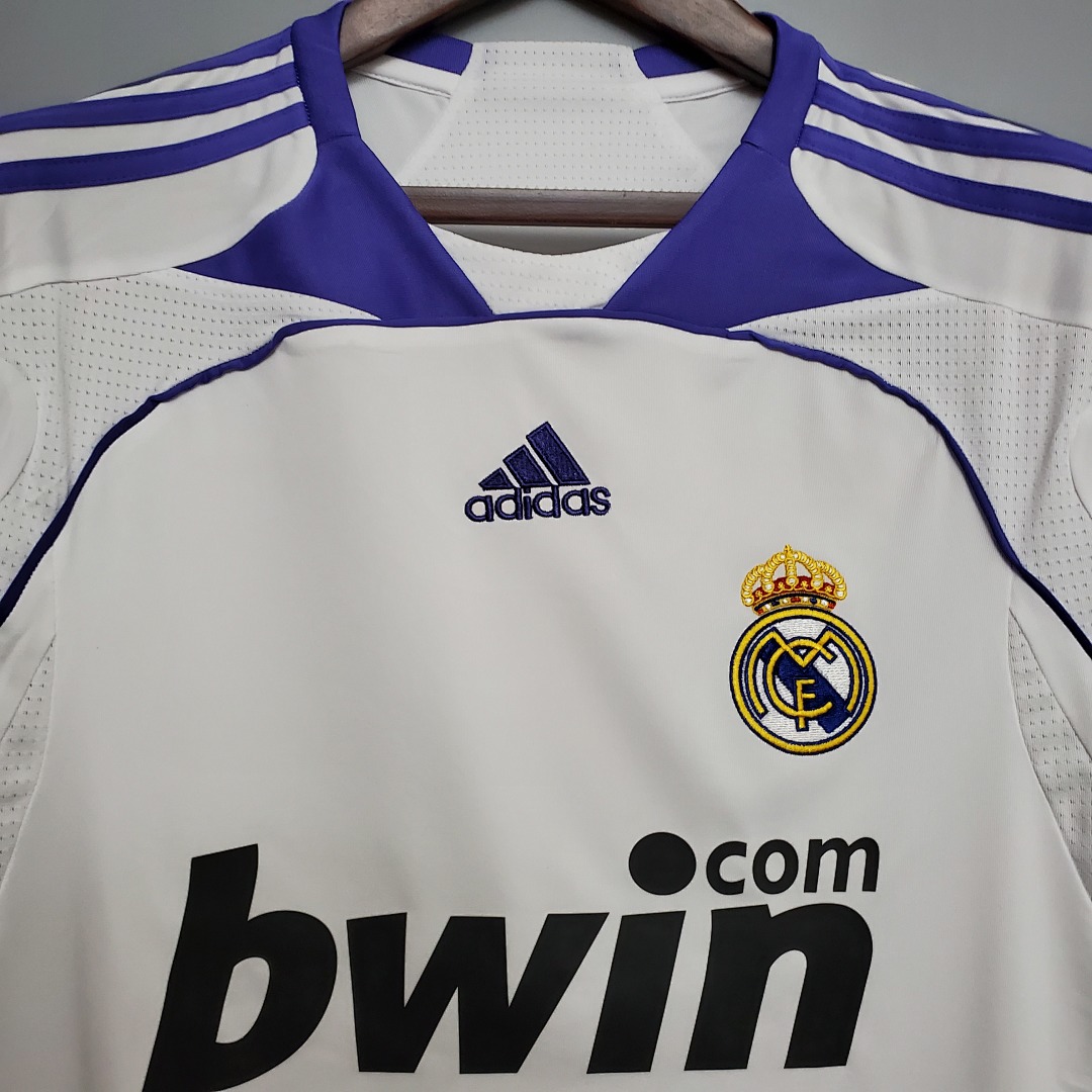 Retro Real Madrid 07/08 home S-XXL 9