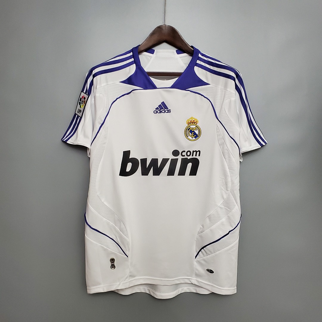 Retro Real Madrid 07/08 home S-XXL 10