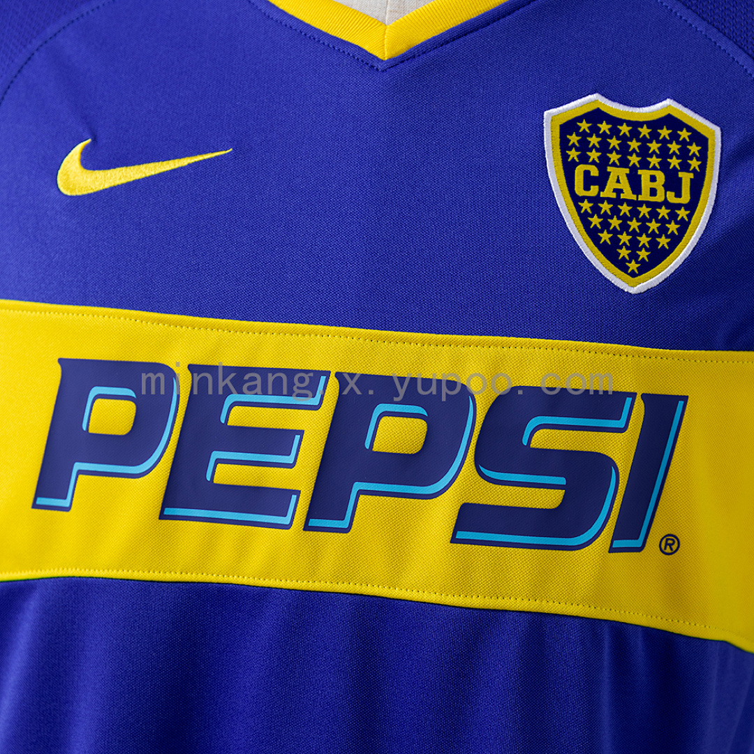 Retro Boca Juniors 03/04 home S-XXL 6