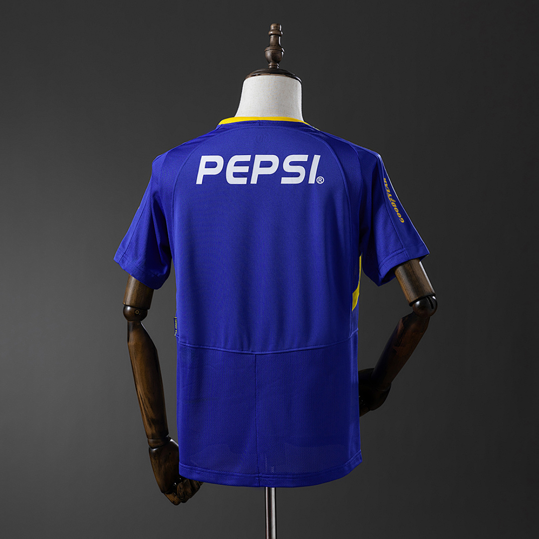 Retro Boca Juniors 03/04 home S-XXL 8