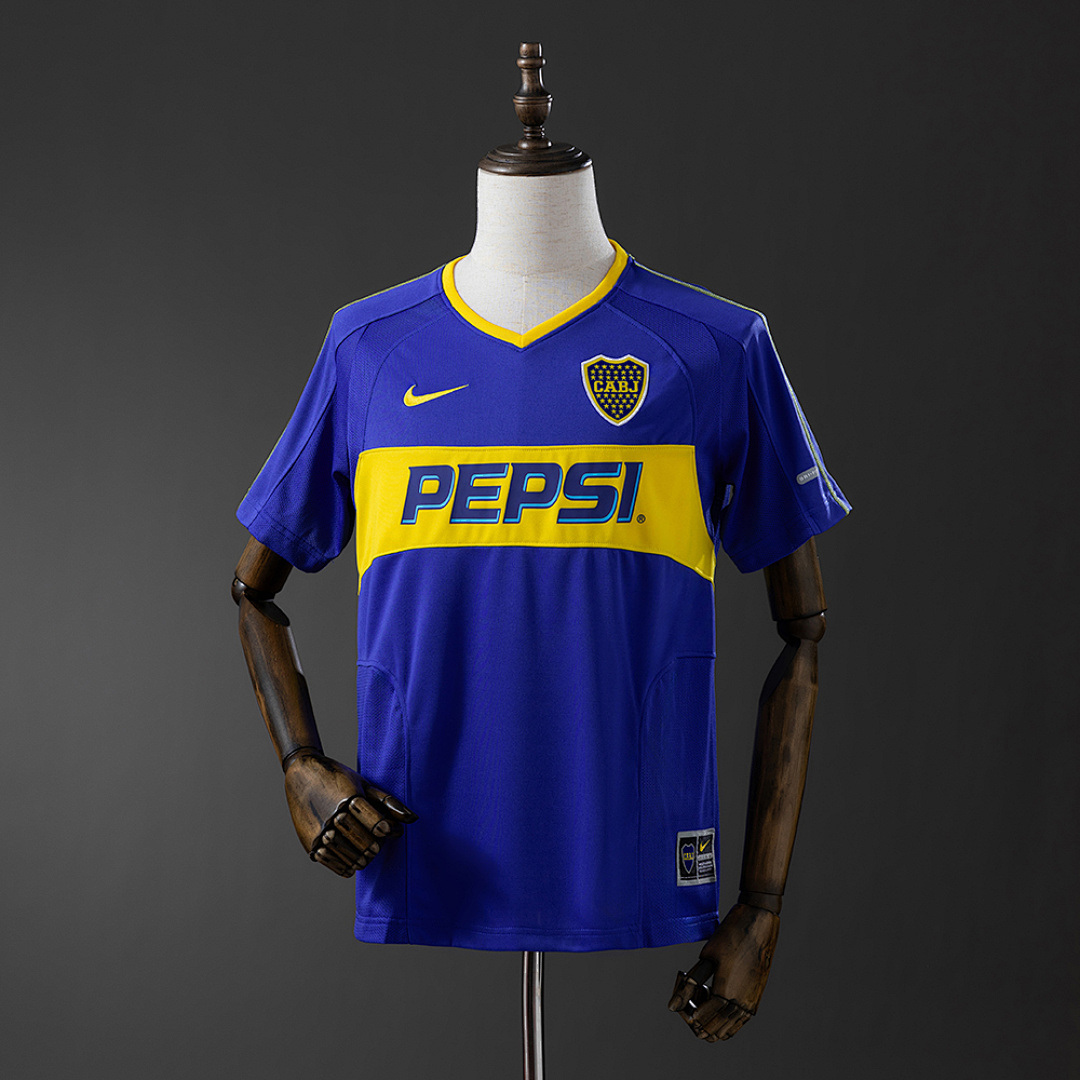 Retro Boca Juniors 03/04 home S-XXL 9