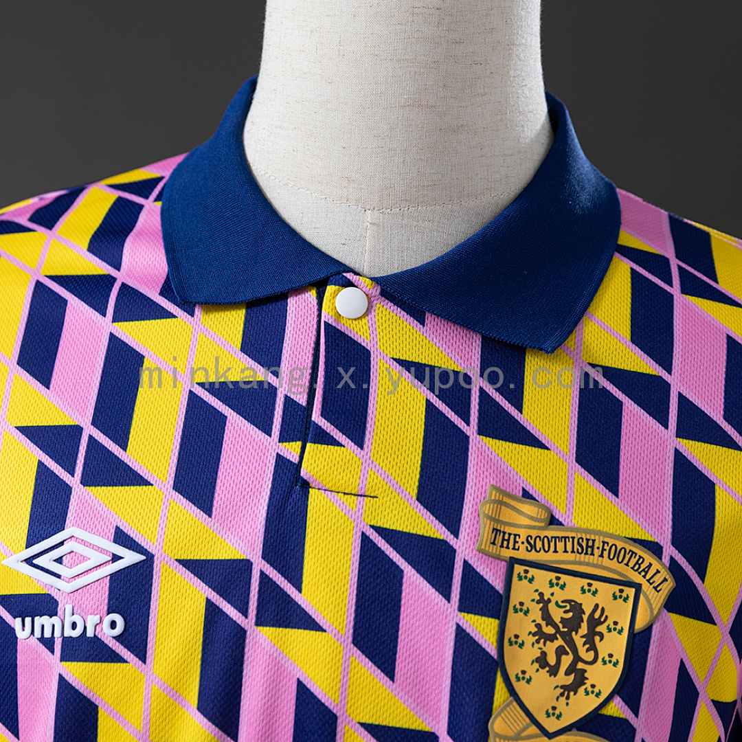 Retro Scotland 1988/89 third away S-XXL 4