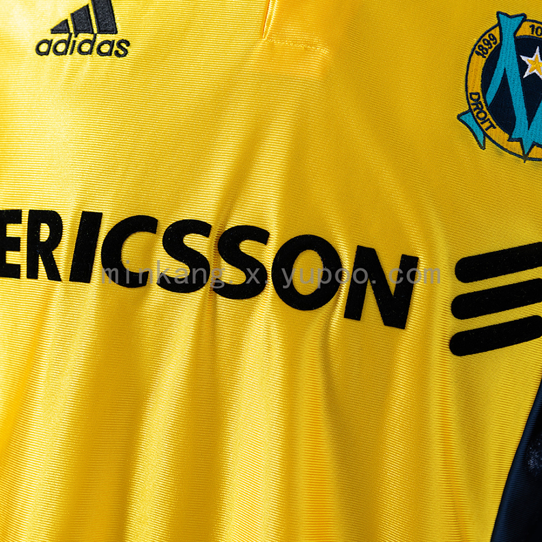 Retro 98/99 Marseille away yellow S-XXL (811) 5