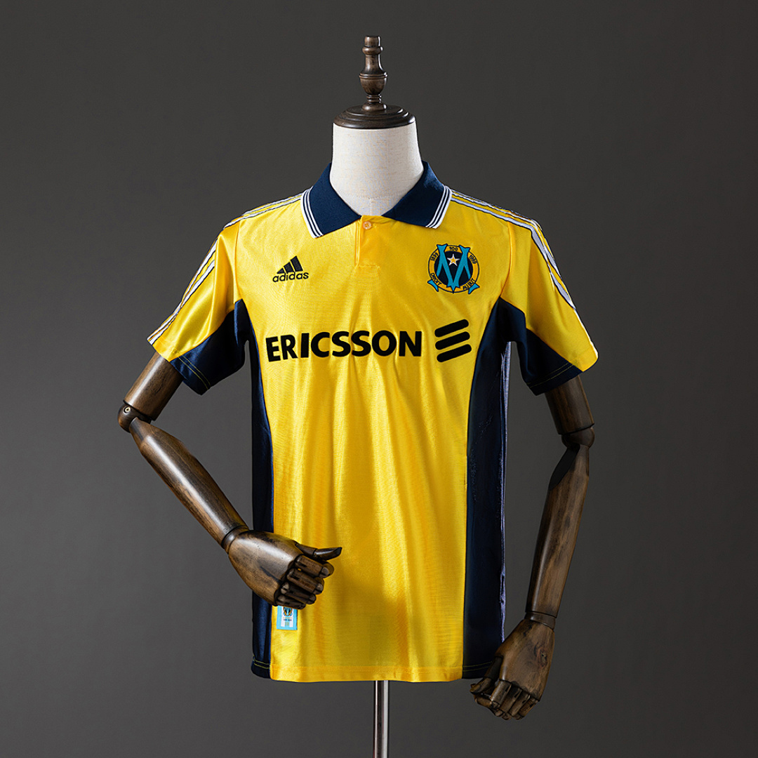 Retro 98/99 Marseille away yellow S-XXL (811) 8