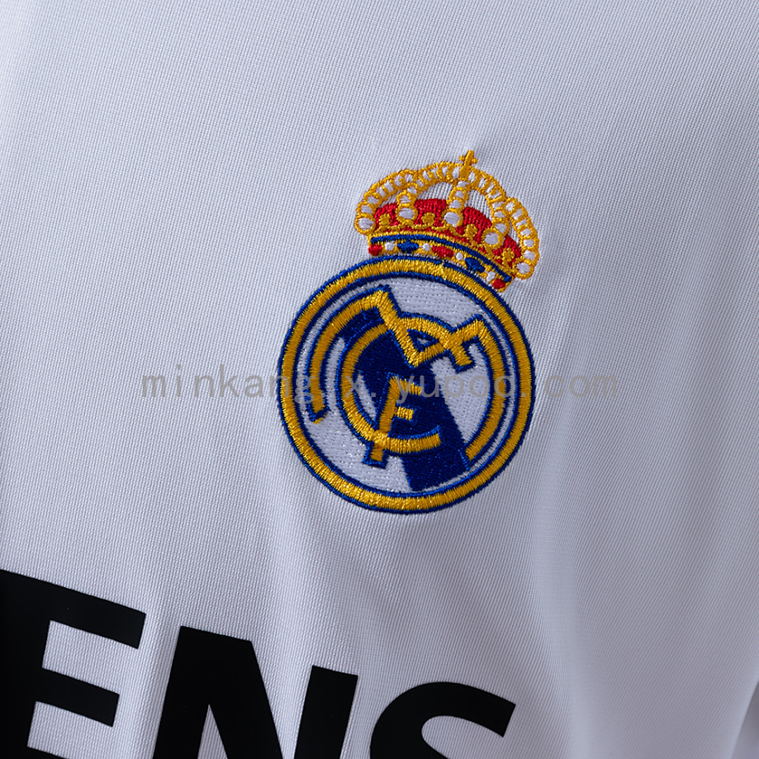 Retro long sleeve Real Madrid 05/06 home S-XXL 4