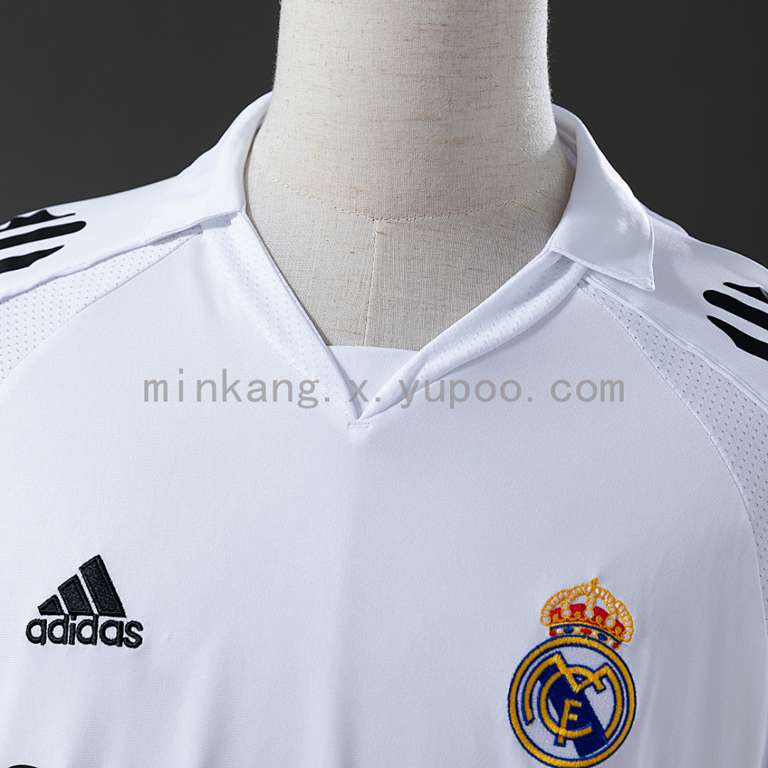 Retro long sleeve Real Madrid 05/06 home S-XXL 6