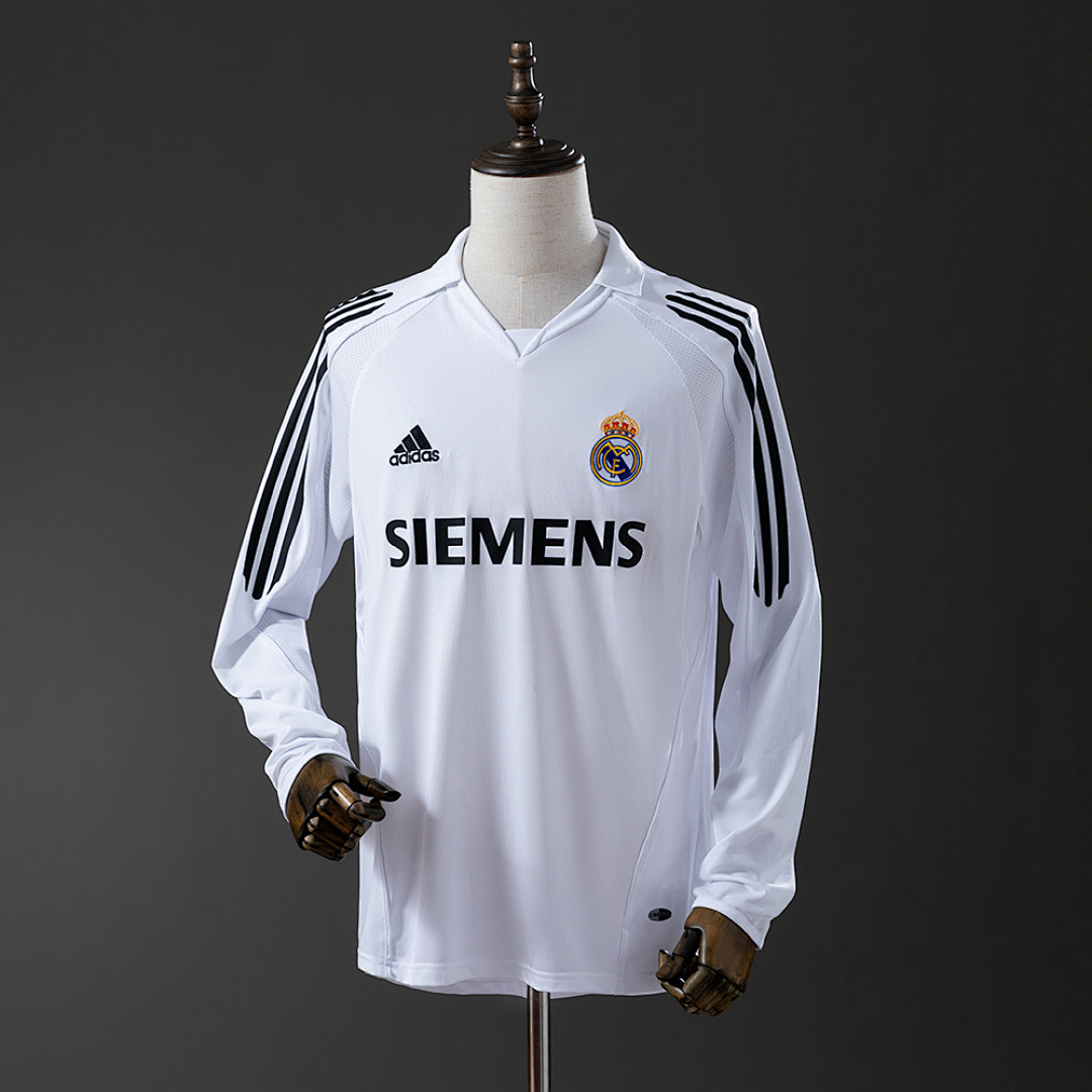 Retro long sleeve Real Madrid 05/06 home S-XXL 8