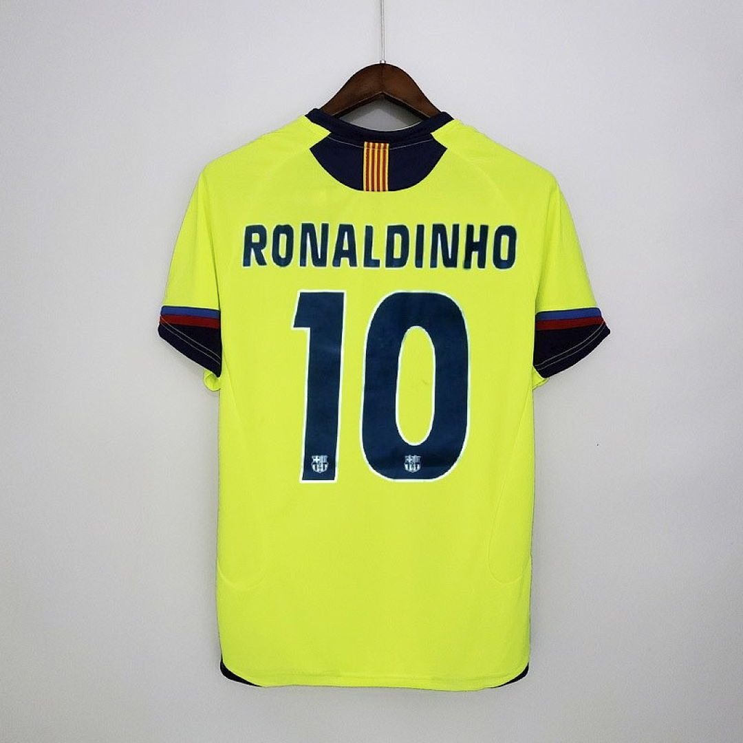 Retro Barcelona 05/06 away S-XXL 12