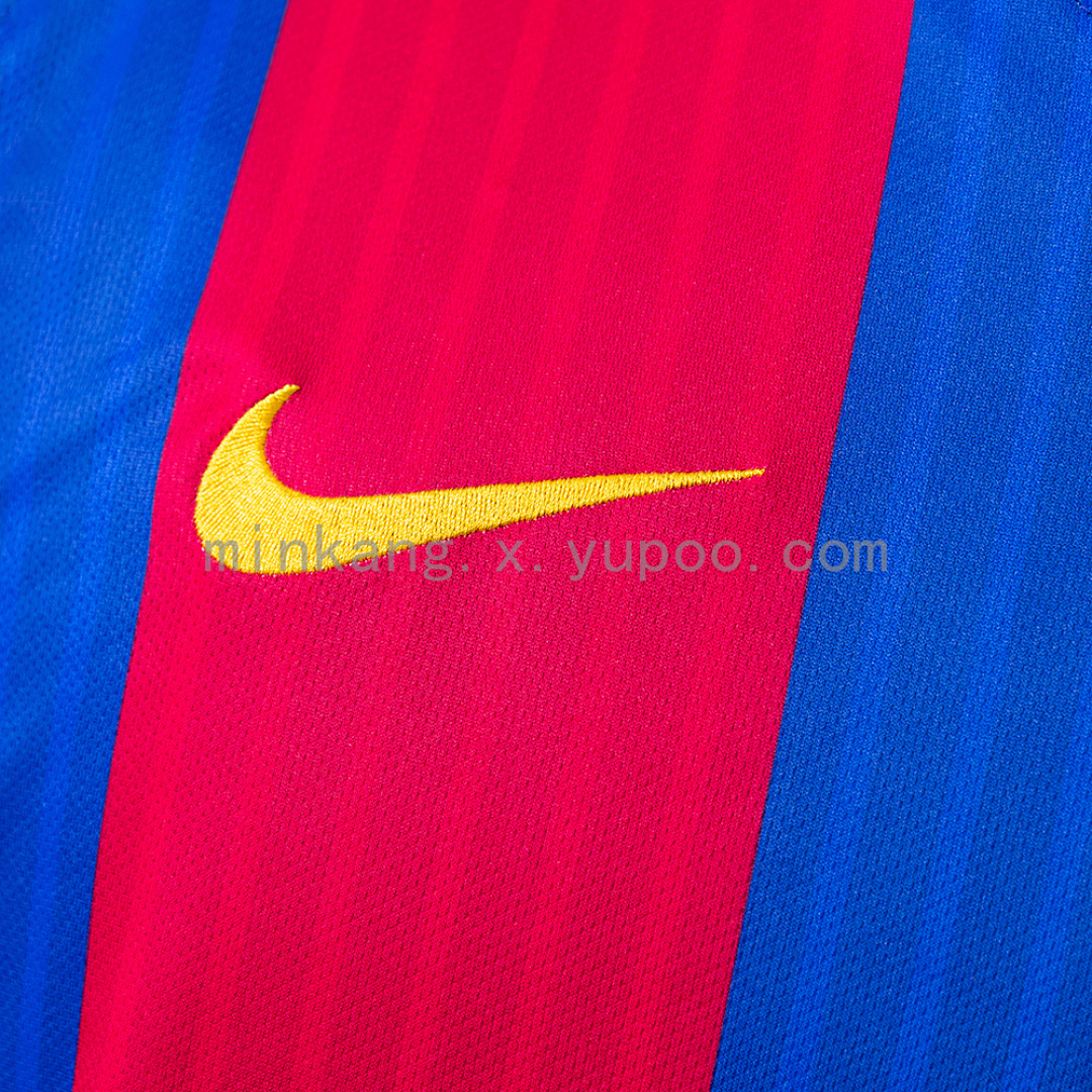 Retro Barcelona 16/17 home S-XXL 7