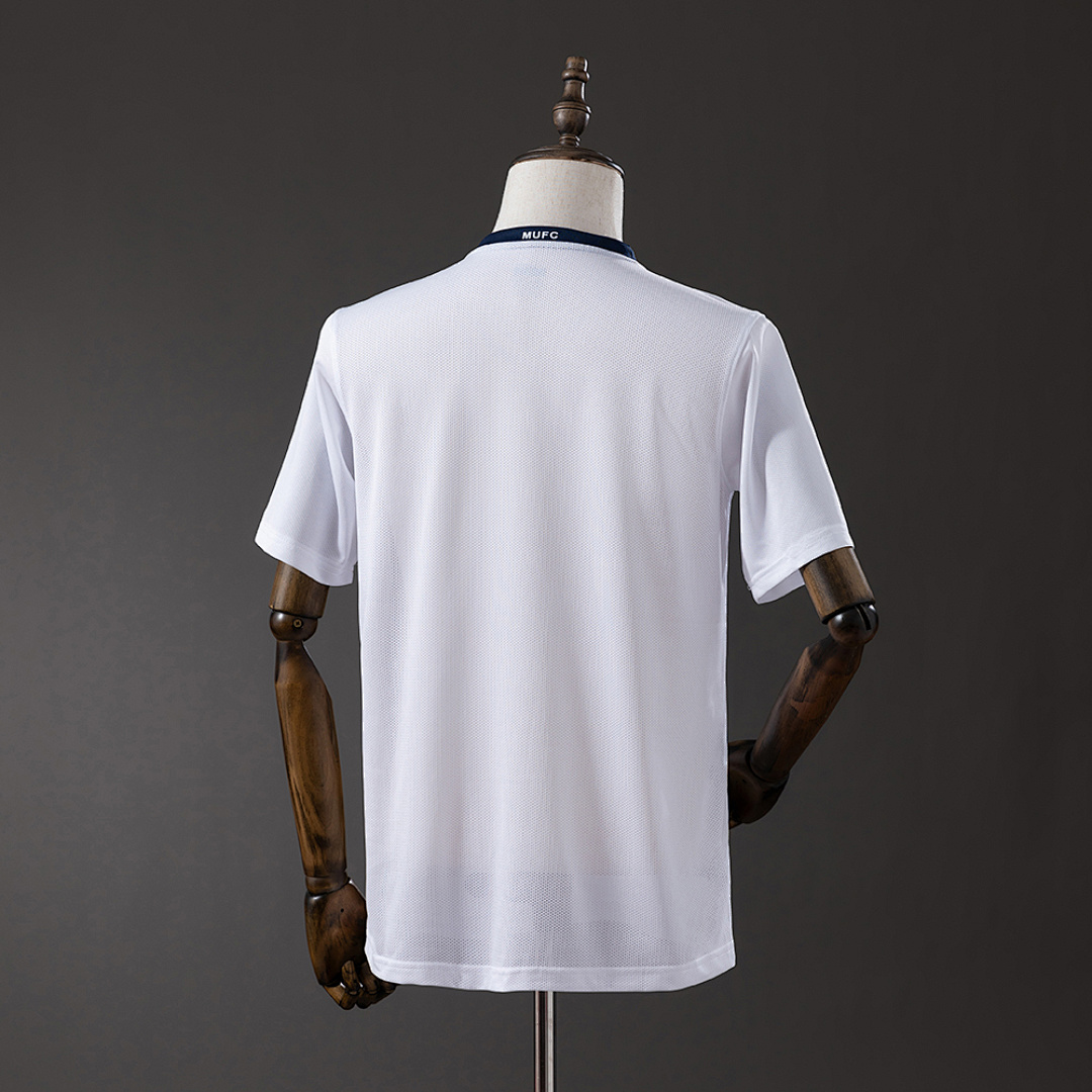 Retro Manchester United 08/09 Champions League away white S-XXL 9