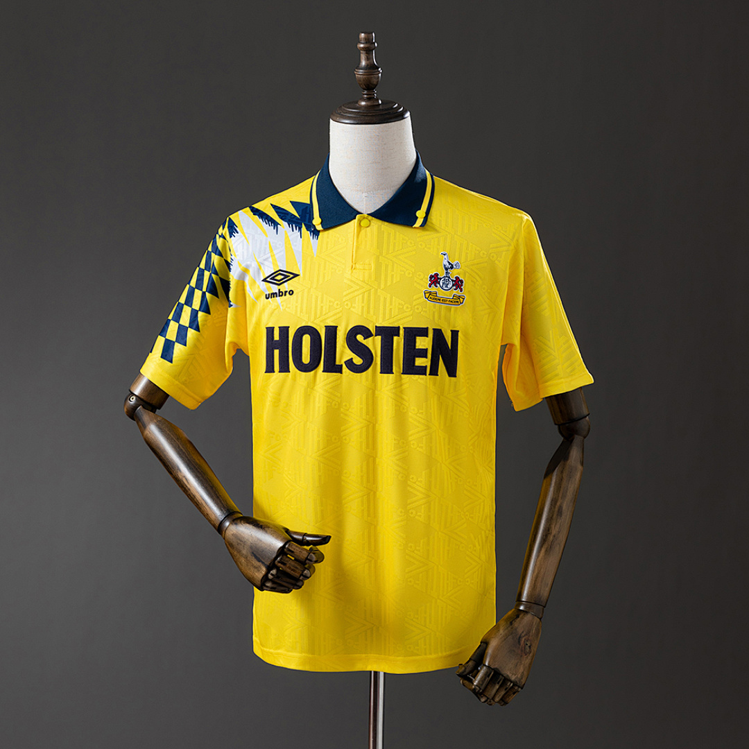 Retro Tottenham 92/94 Away Yellow S-XXL 8