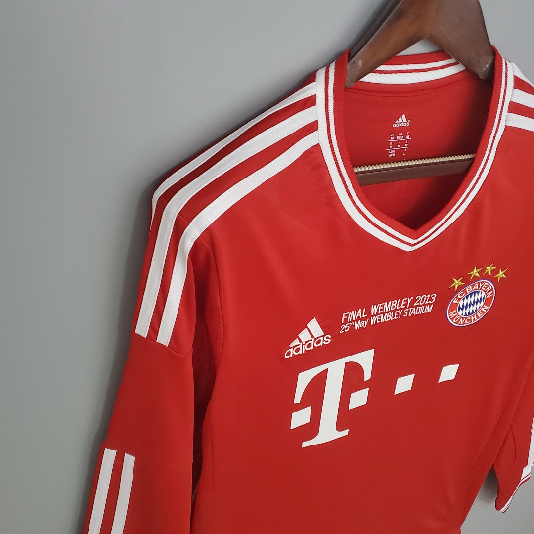 Retro long sleeve Bayern Munich 13/14 Champions League home S-XXL 6